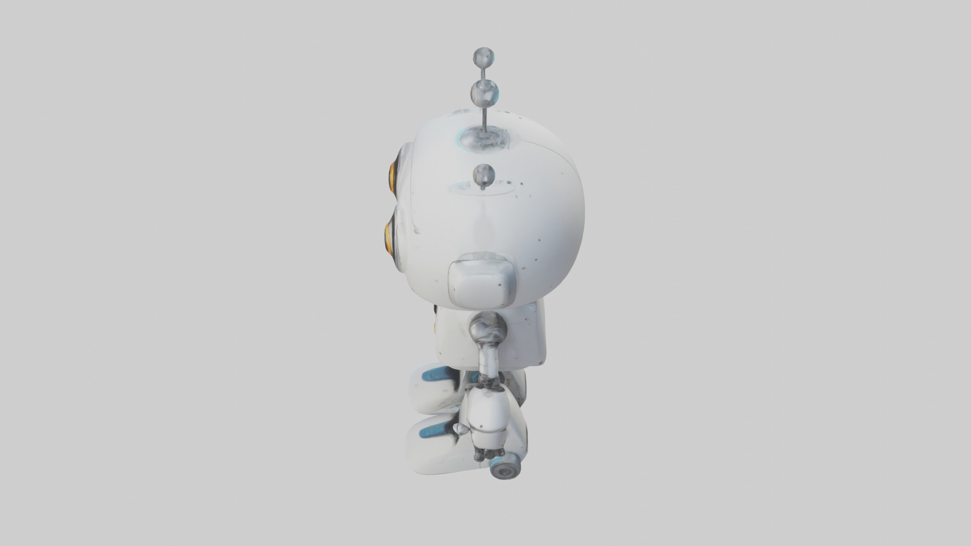 Cartoon Robot model 3D model_17