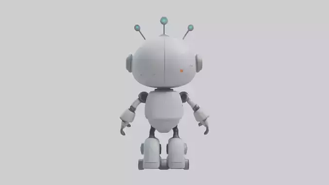Cartoon Robot model 3D model