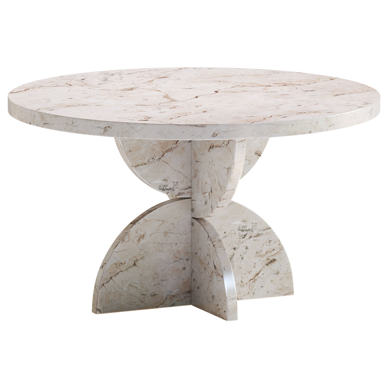 DUNFIELD table By Cazarina Interiors 3D model_1