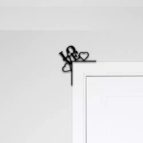 Love Door Corner Decor