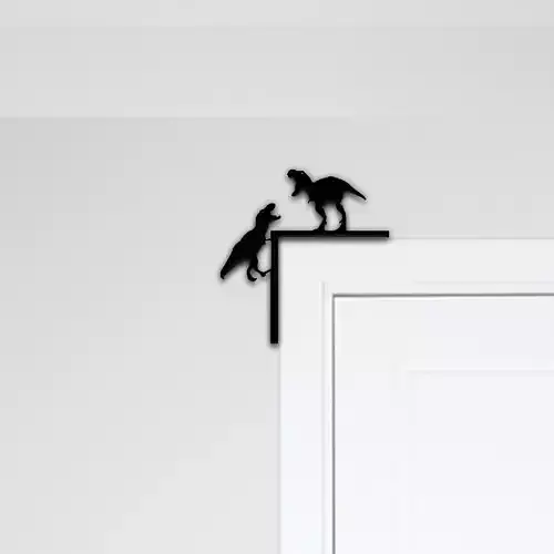 Dinosaur Door Corner Decor