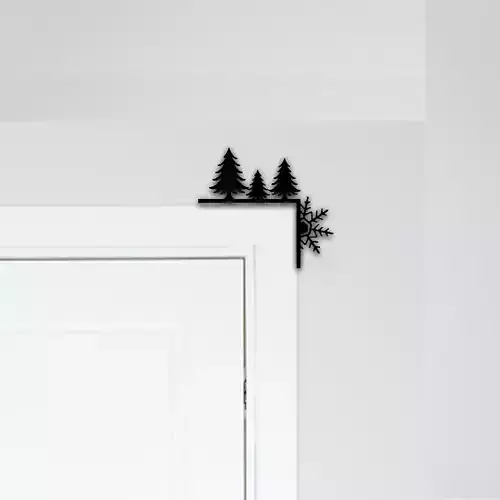 Tree Door Corner Decor
