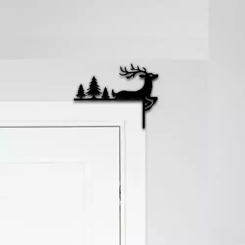 Deer Door Corner Decor