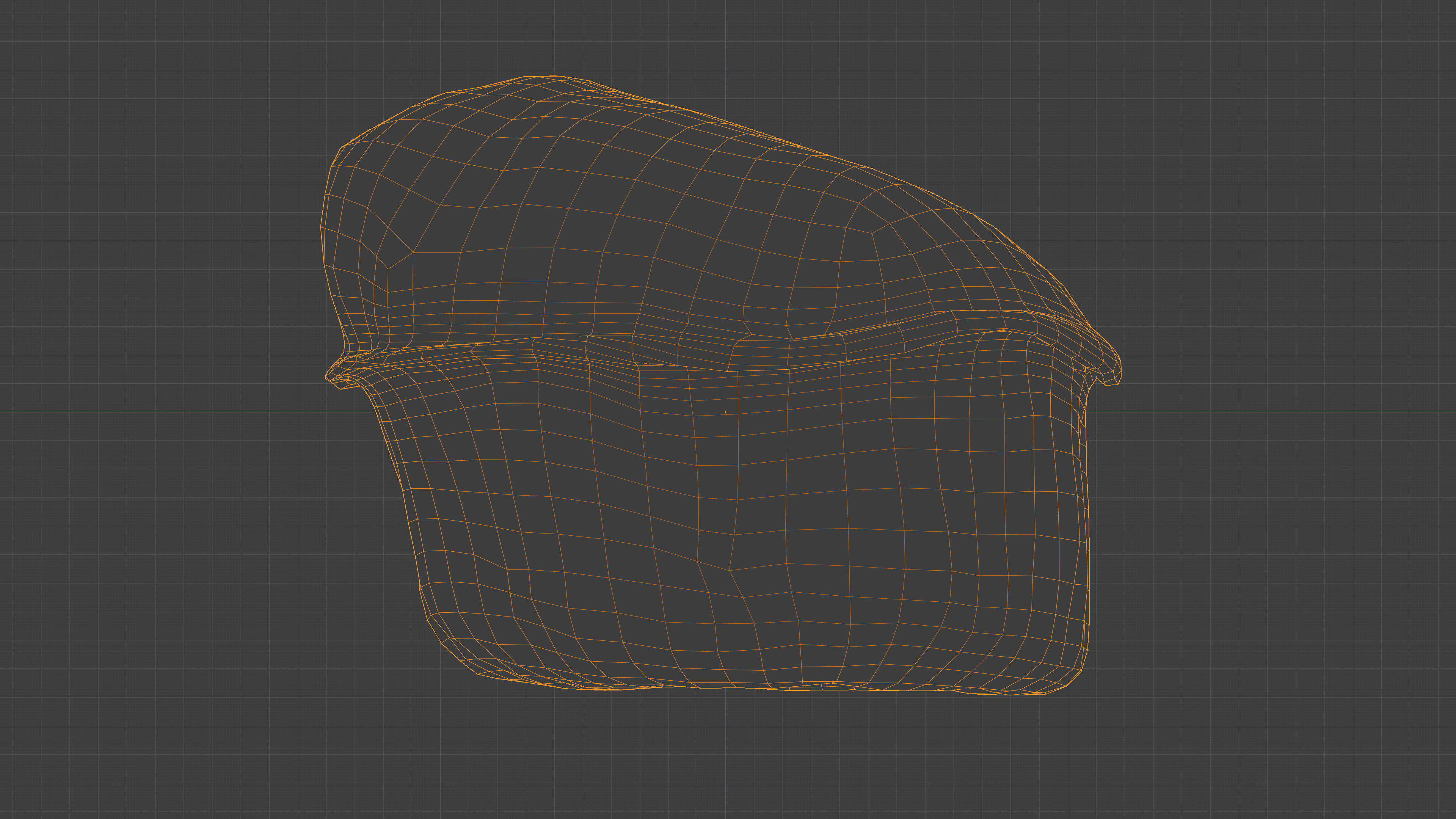 Photorealistic 3D scan of chocolate cupcake muffin Low-poly 3D model_22