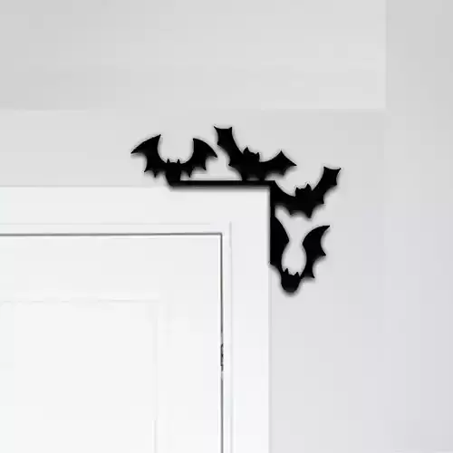 Bat Door Corner Decor