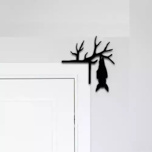 Bat Door Corner Decor