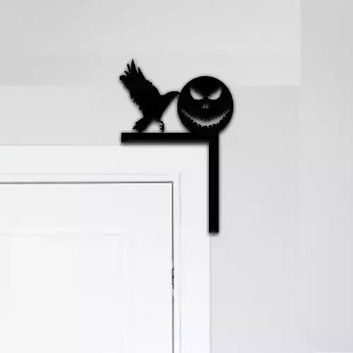 Jack O Lantern Door Corner Decor