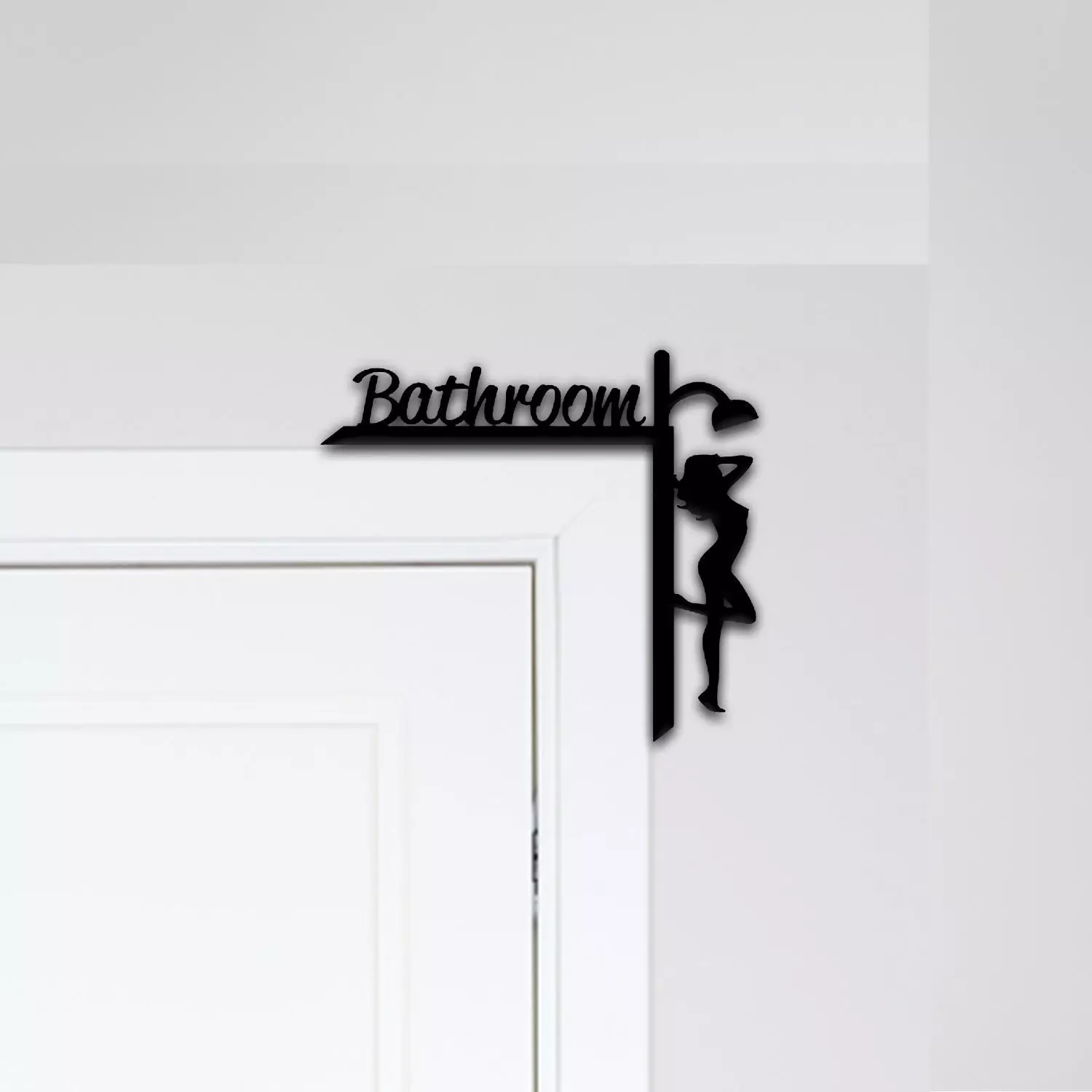 Bathroom Door Corner Decor 3D print model