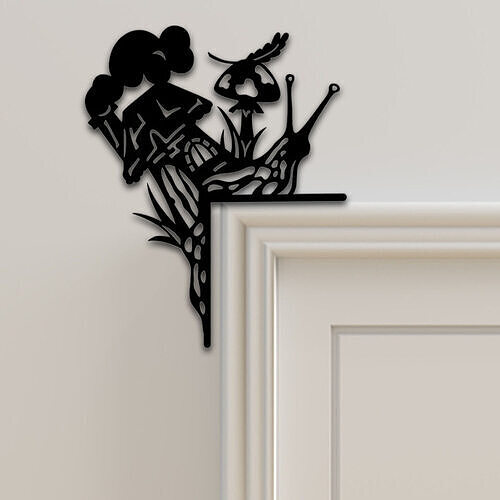 Mushroom Door Corner Decor 3D print model