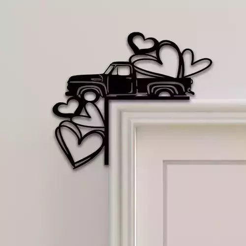 Heart Door Corner Decor