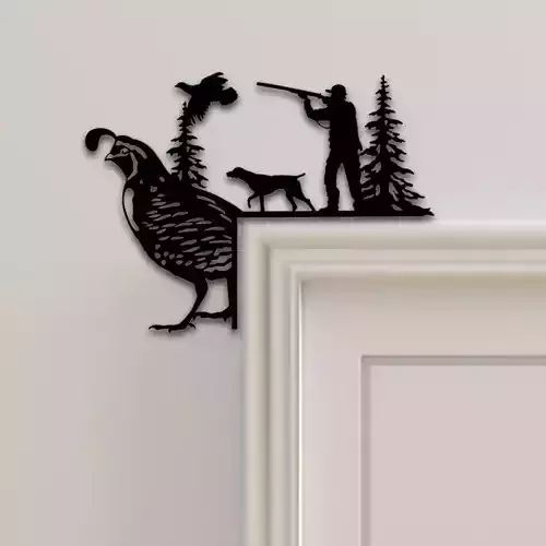Hunter Door Corner Decor