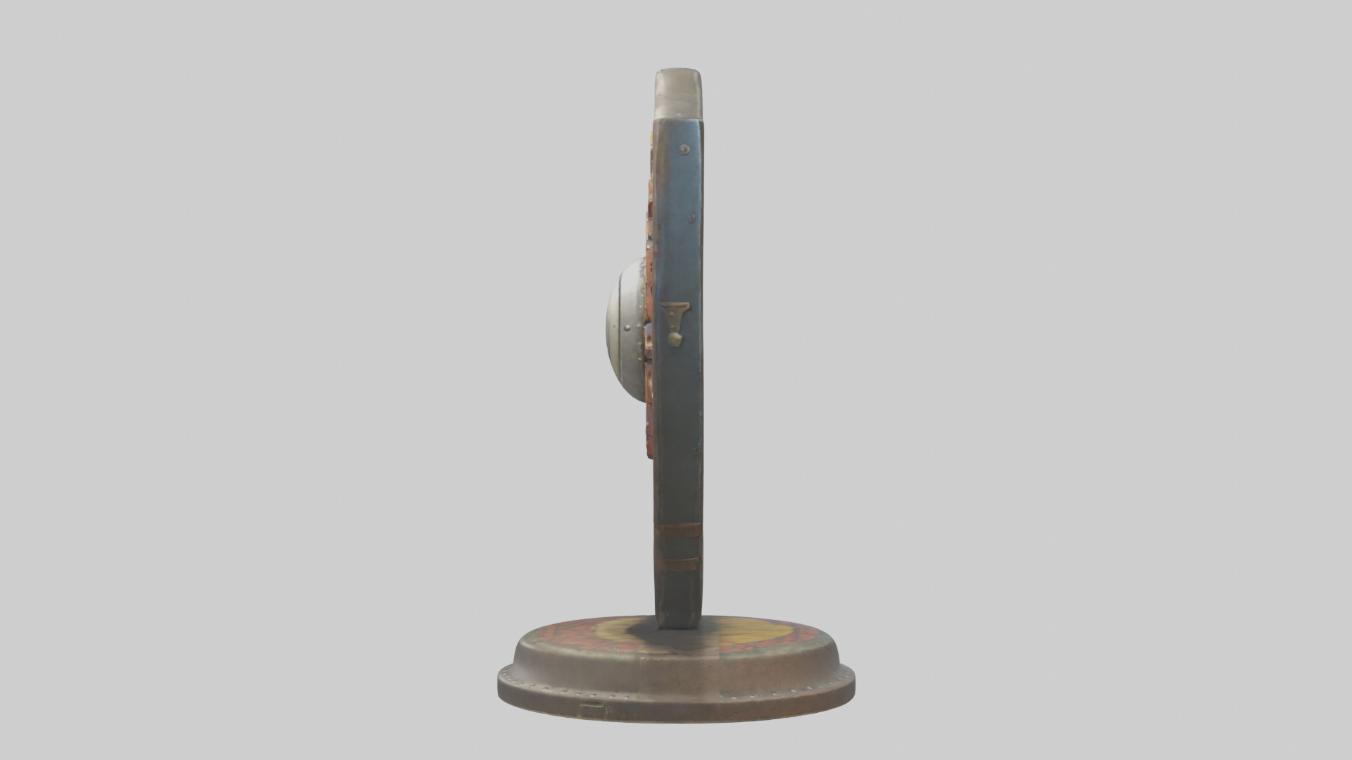 Cartoon Shield model 3D model_12