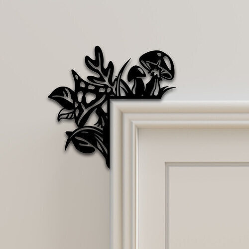 Mushroom Door Corner Decor 3D print model