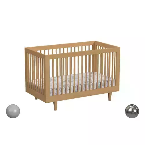 Marley 3-in-1 Convertible Crib in Honey