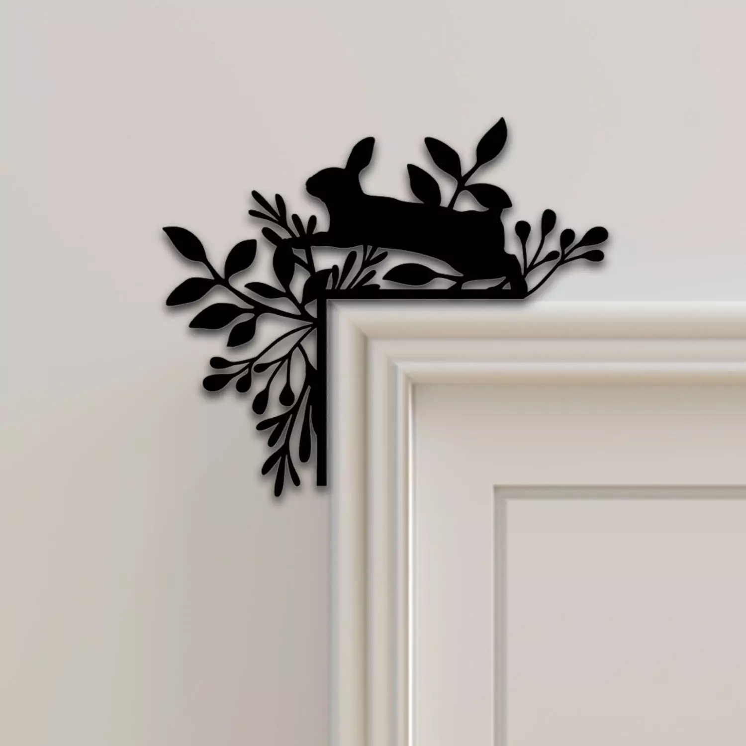 Rabbit Door Corner Decor 3D print model_0