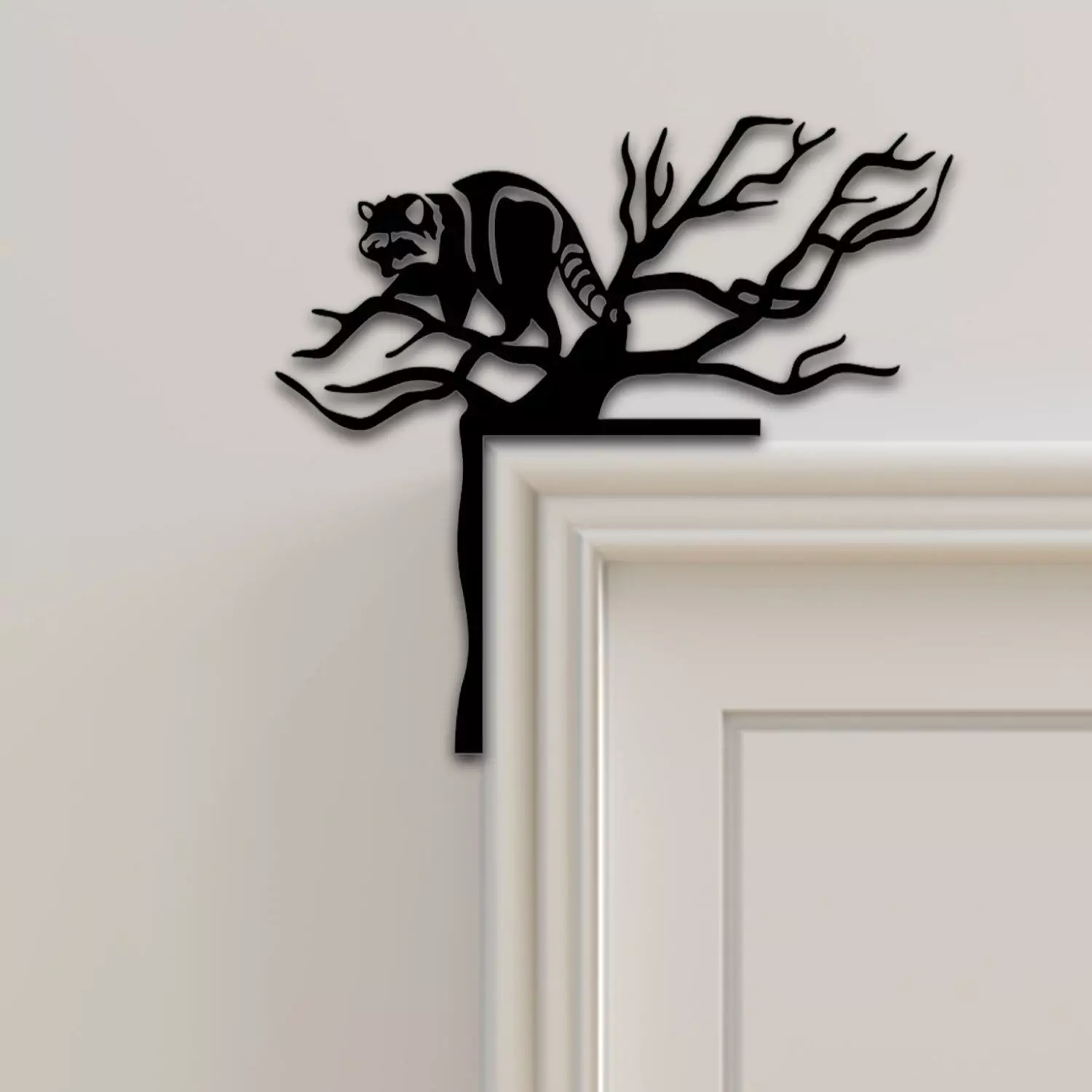 Raccoon Door Corner Decor 3D print model