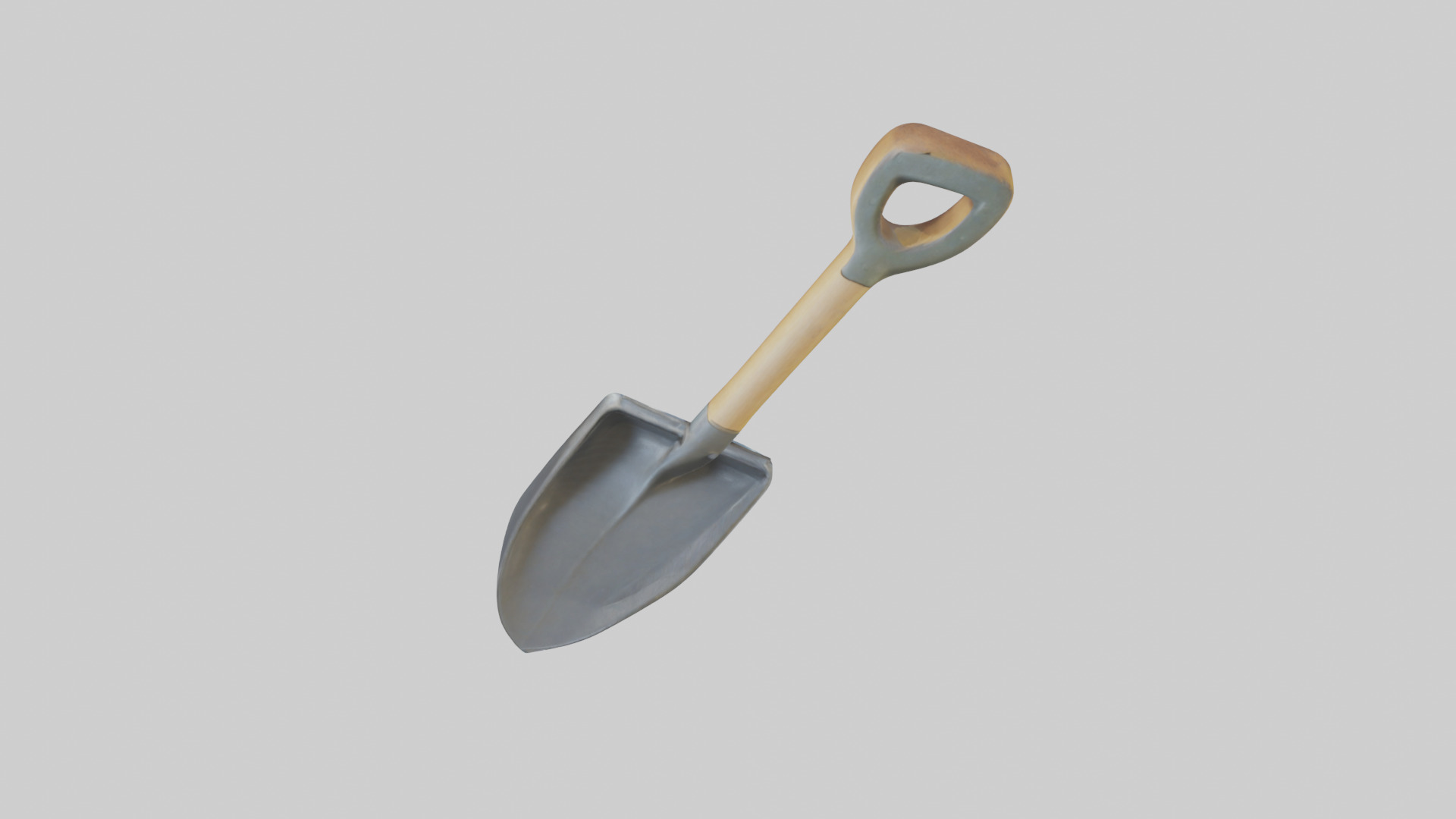Cartoon Shovel model 3D model_15