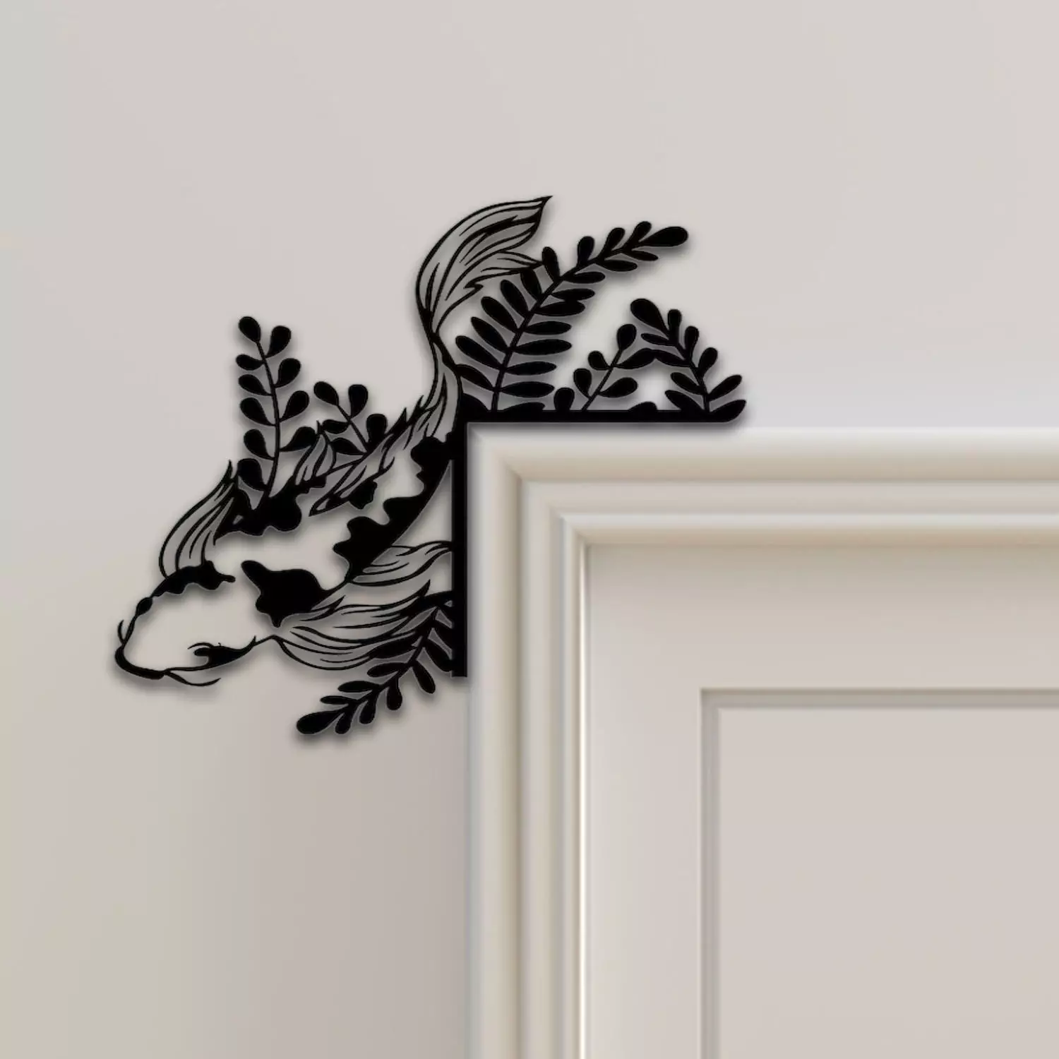 Fish Door Corner Decor 3D print model