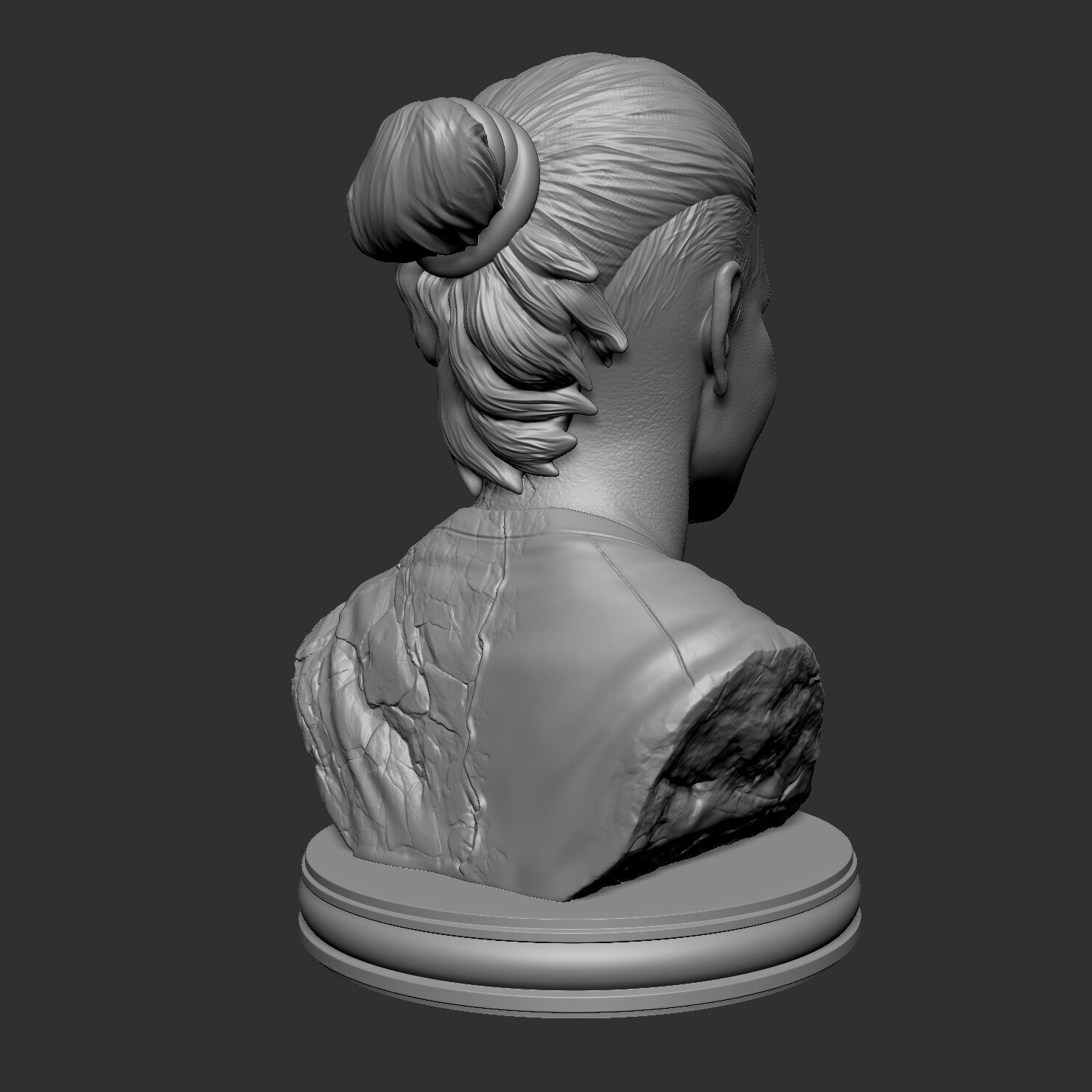 Erling Haaland Stone 3D print model_4