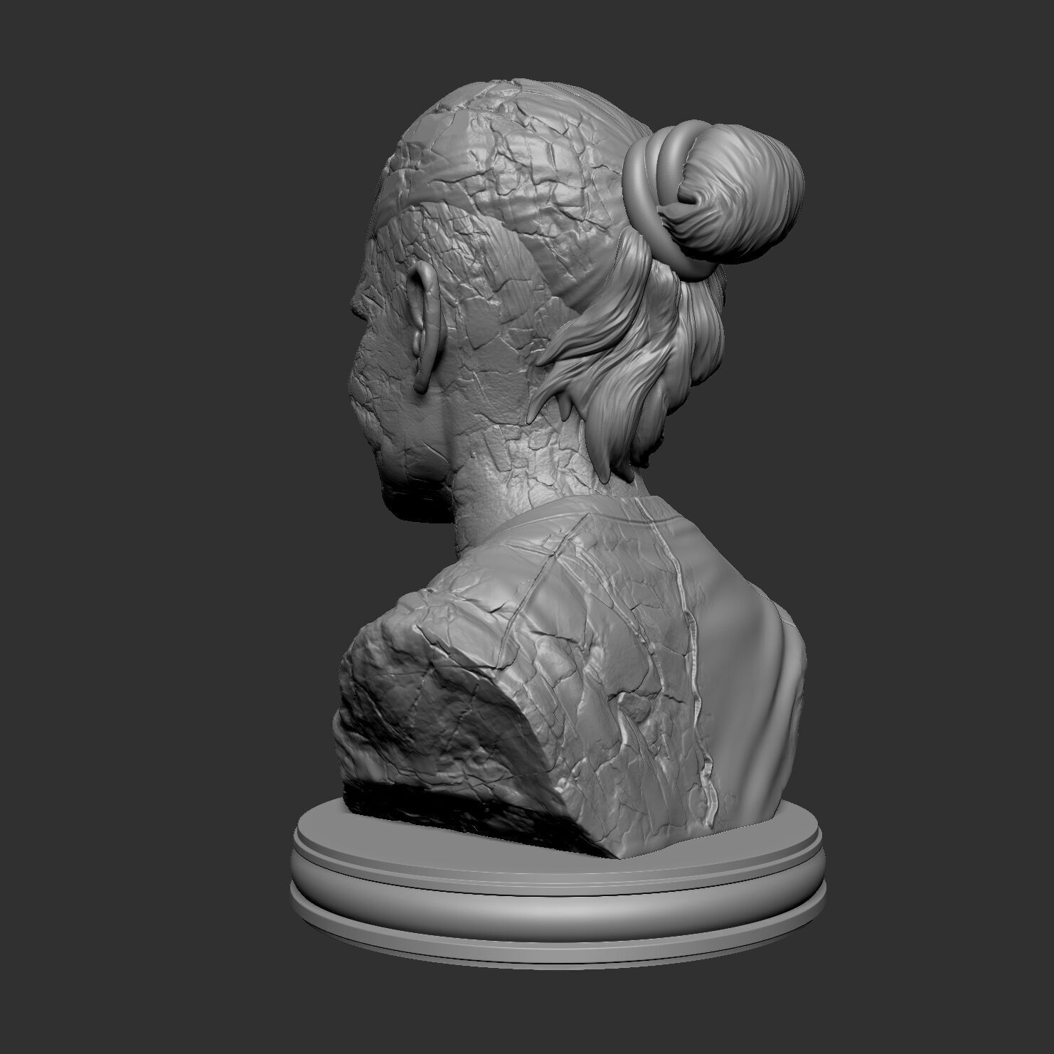 Erling Haaland Stone 3D print model_6
