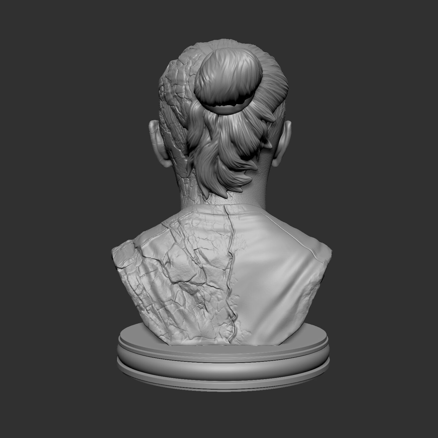 Erling Haaland Stone 3D print model_5