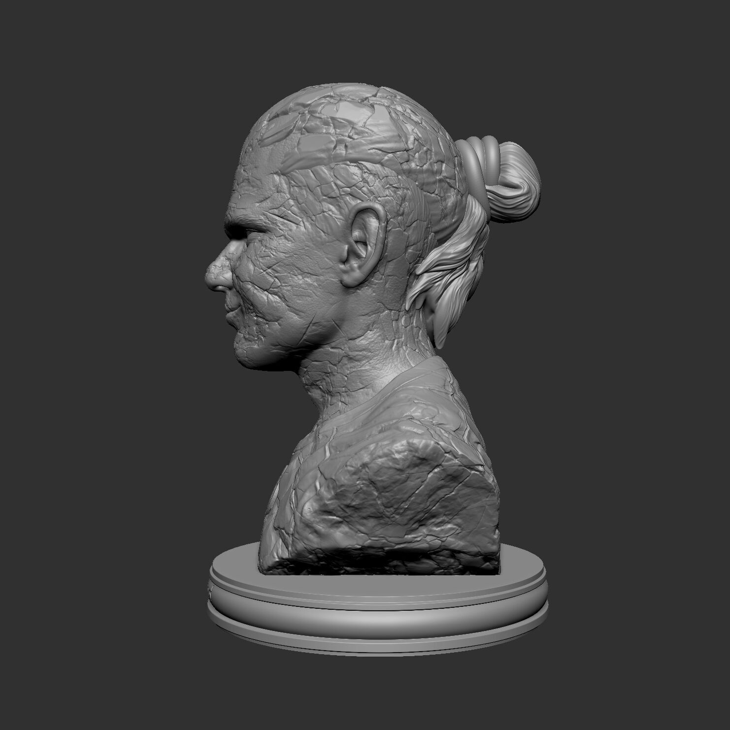 Erling Haaland Stone 3D print model_7