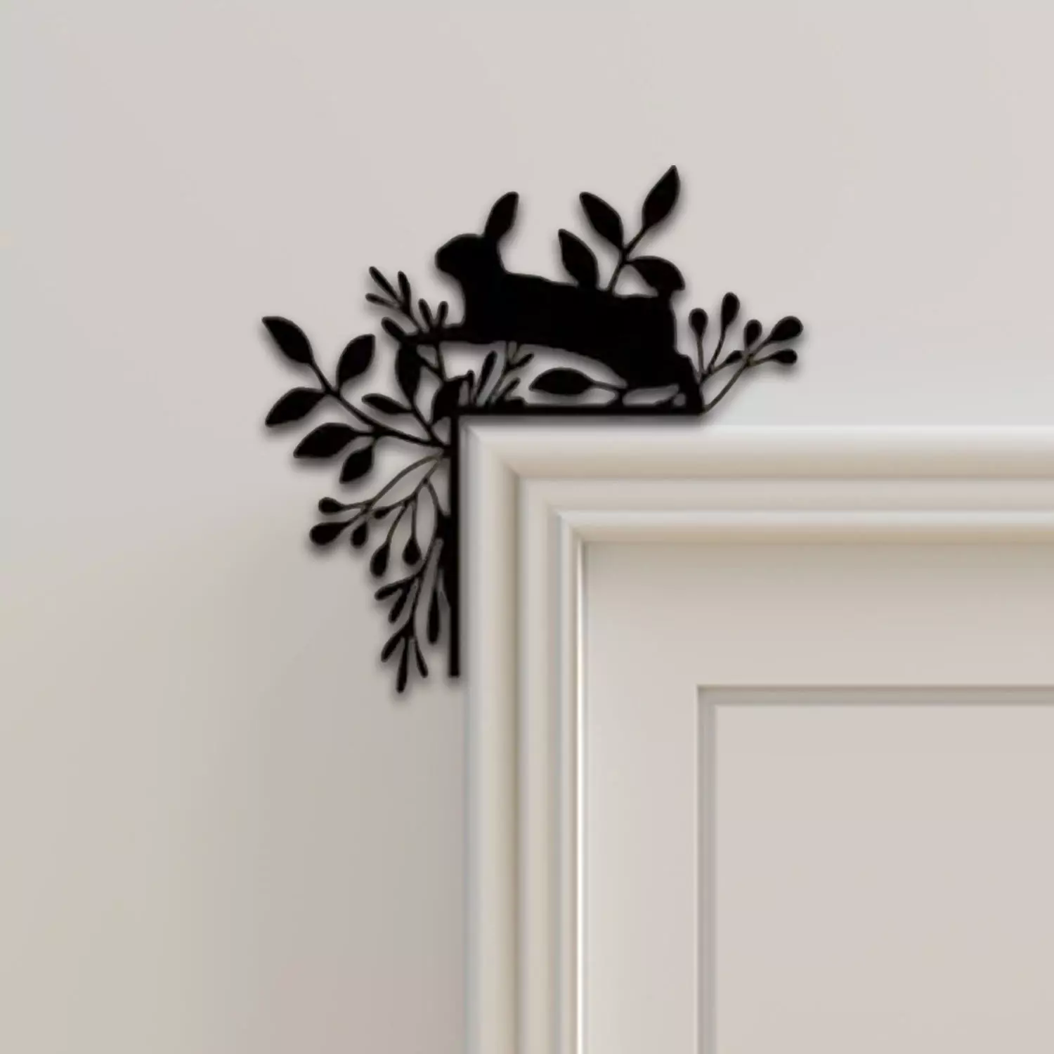 Rabbit Door Corner Decor 3D print model