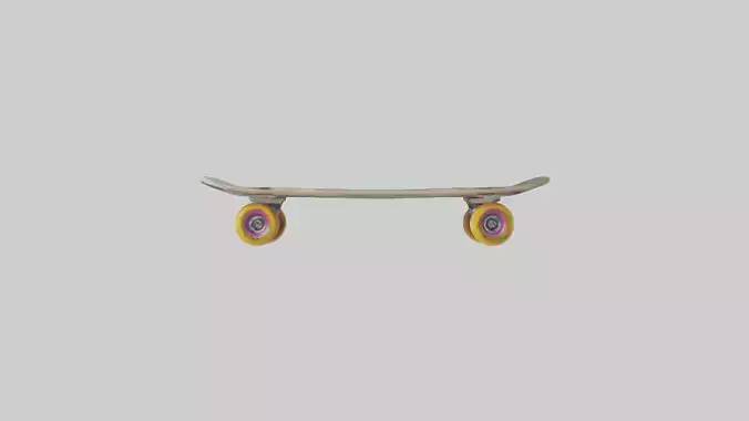 Cartoon Skateboard model 3D model