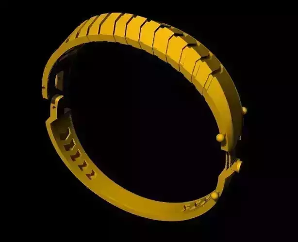 Men bracelet 3dm and stl file