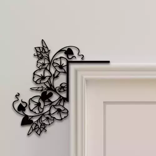 Flower Door Corner Decor
