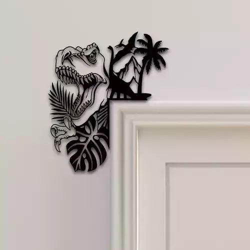 Trex Door Corner Decor
