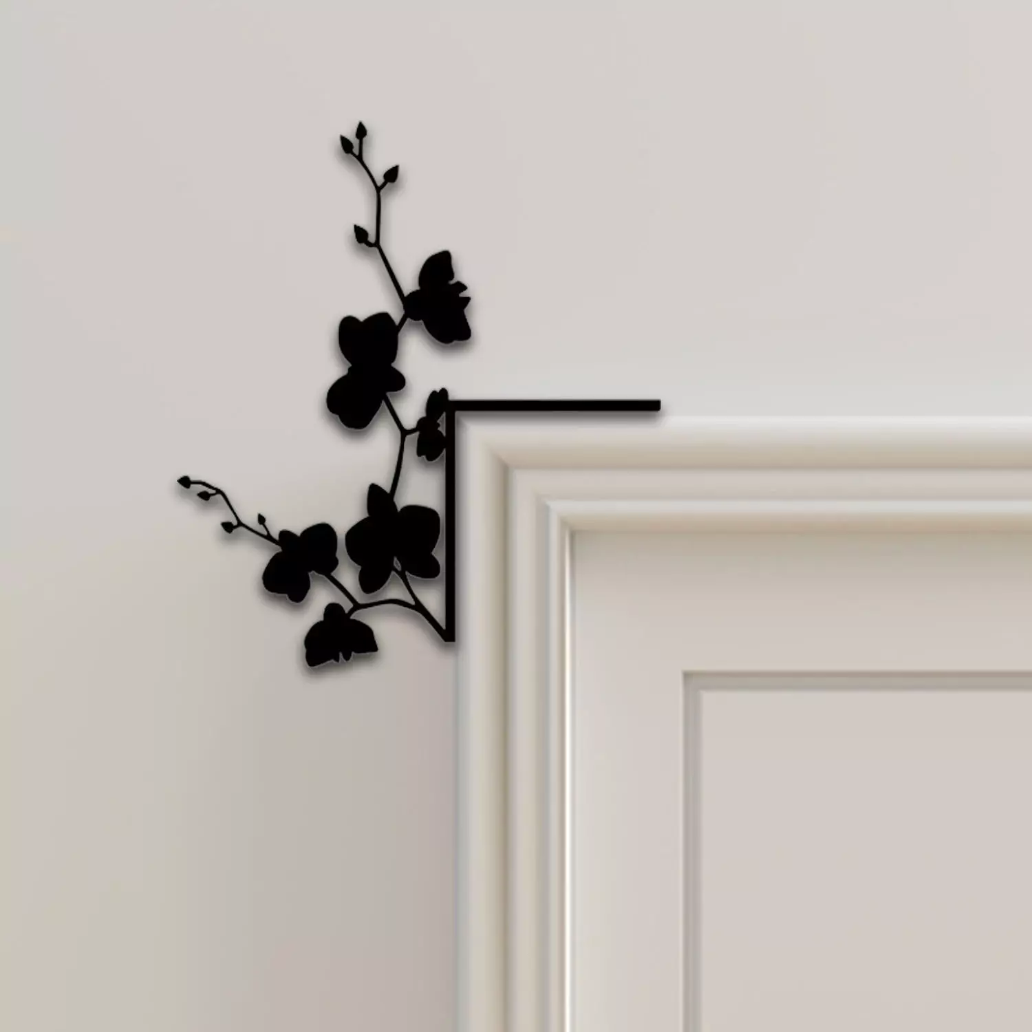 Flower Door Corner Decor 3D print model_0