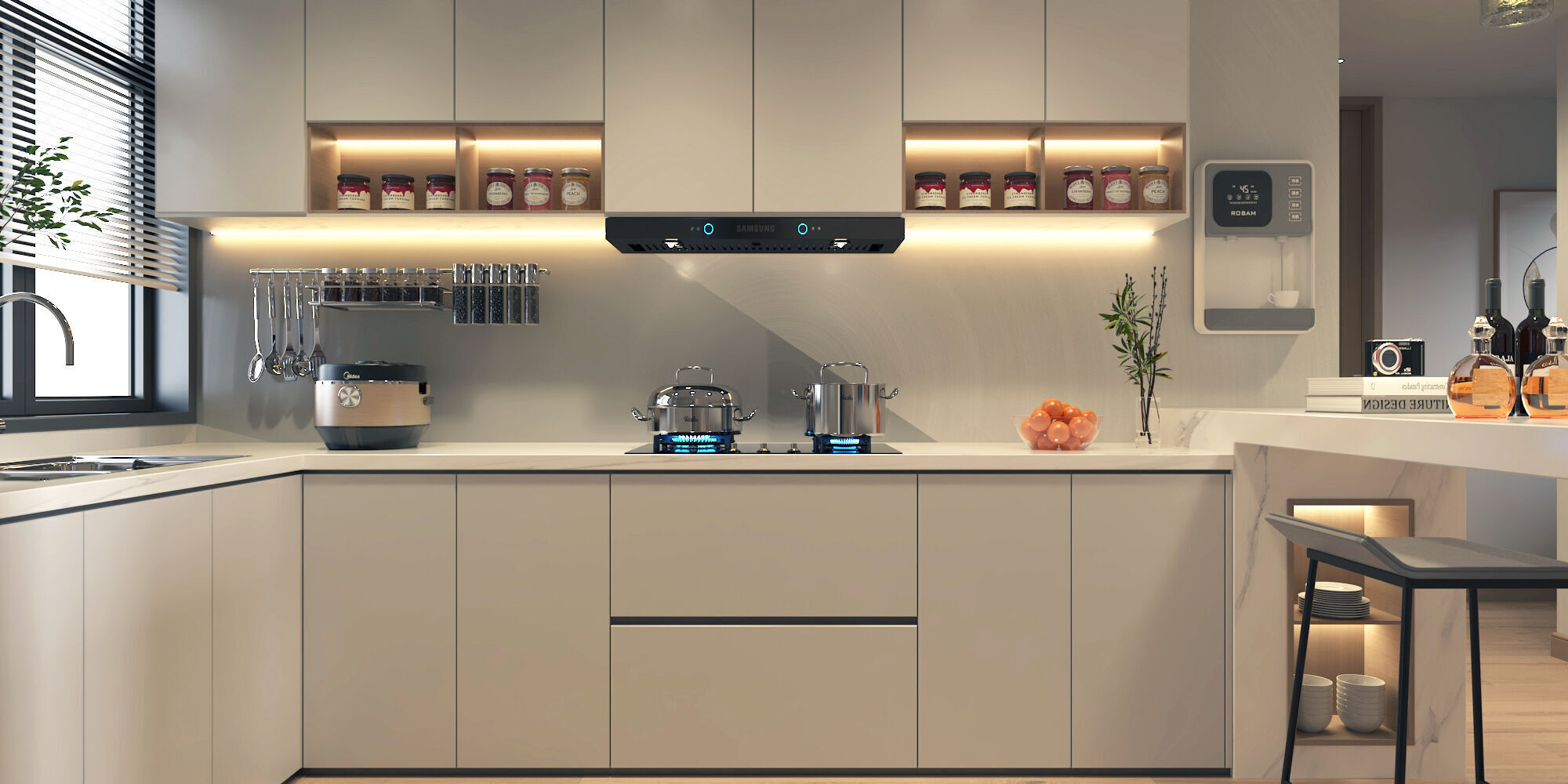 Living Room 3D model_1