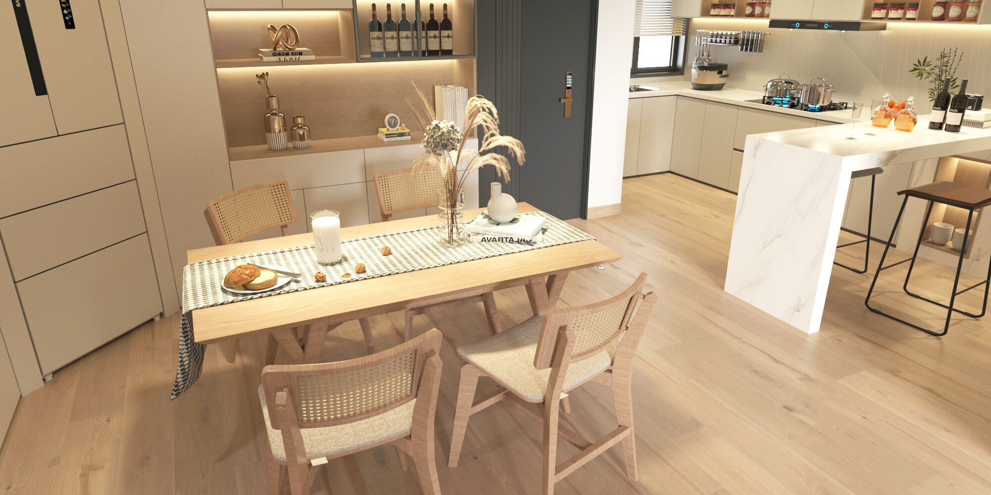 Living Room 3D model_12