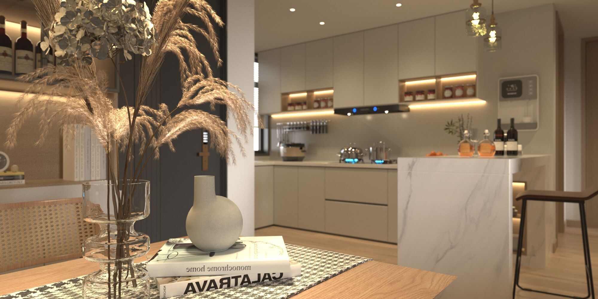 Living Room 3D model_4