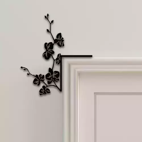 Flower Door Corner Decor