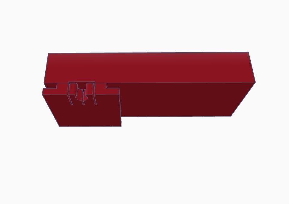 Off-Set Cold Shoe for Robot Royal camera and other cameras 3D print model_2