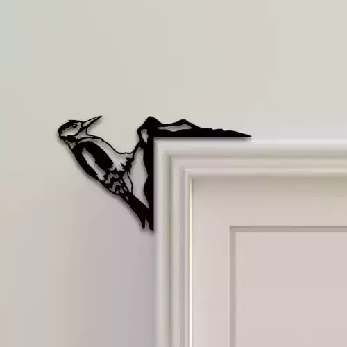 Bird Door Corner Decor