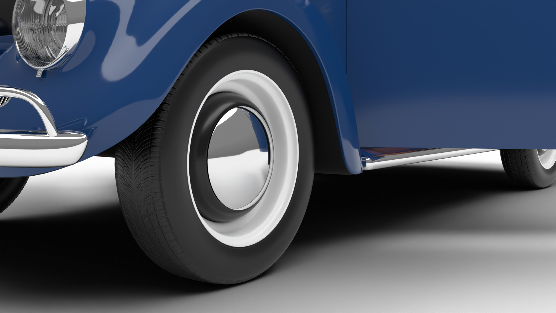 Volkswagen Beetle 1300 1963 HQ 3d model 3D model_4