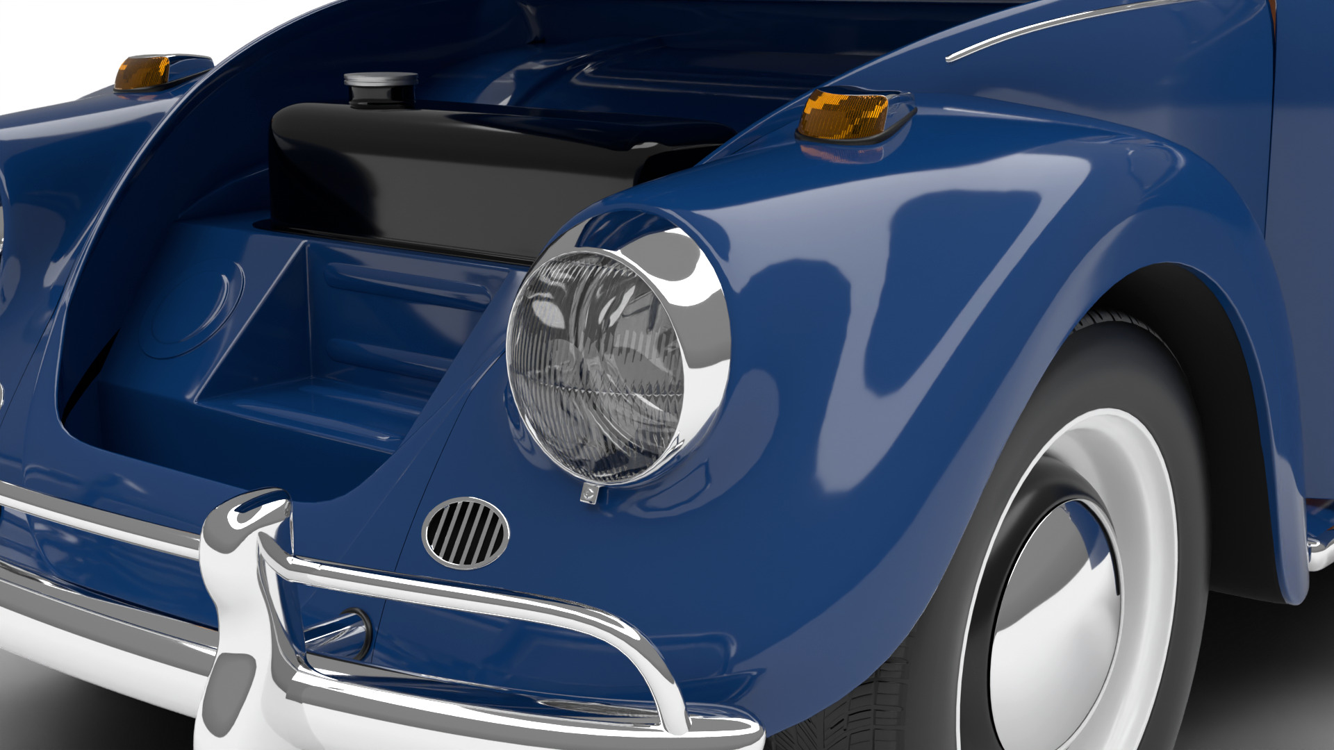 Volkswagen Beetle 1300 1963 HQ 3d model 3D model_16