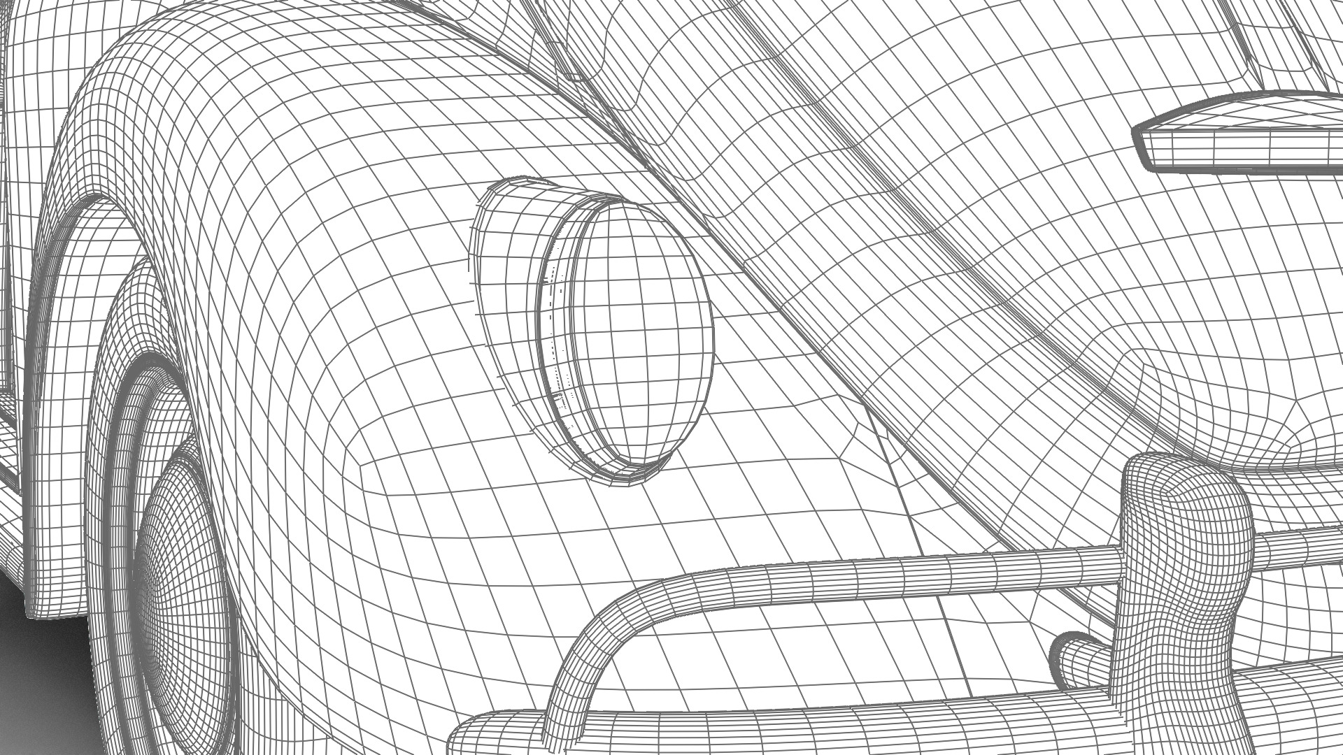 Volkswagen Beetle 1300 1963 HQ 3d model 3D model_39