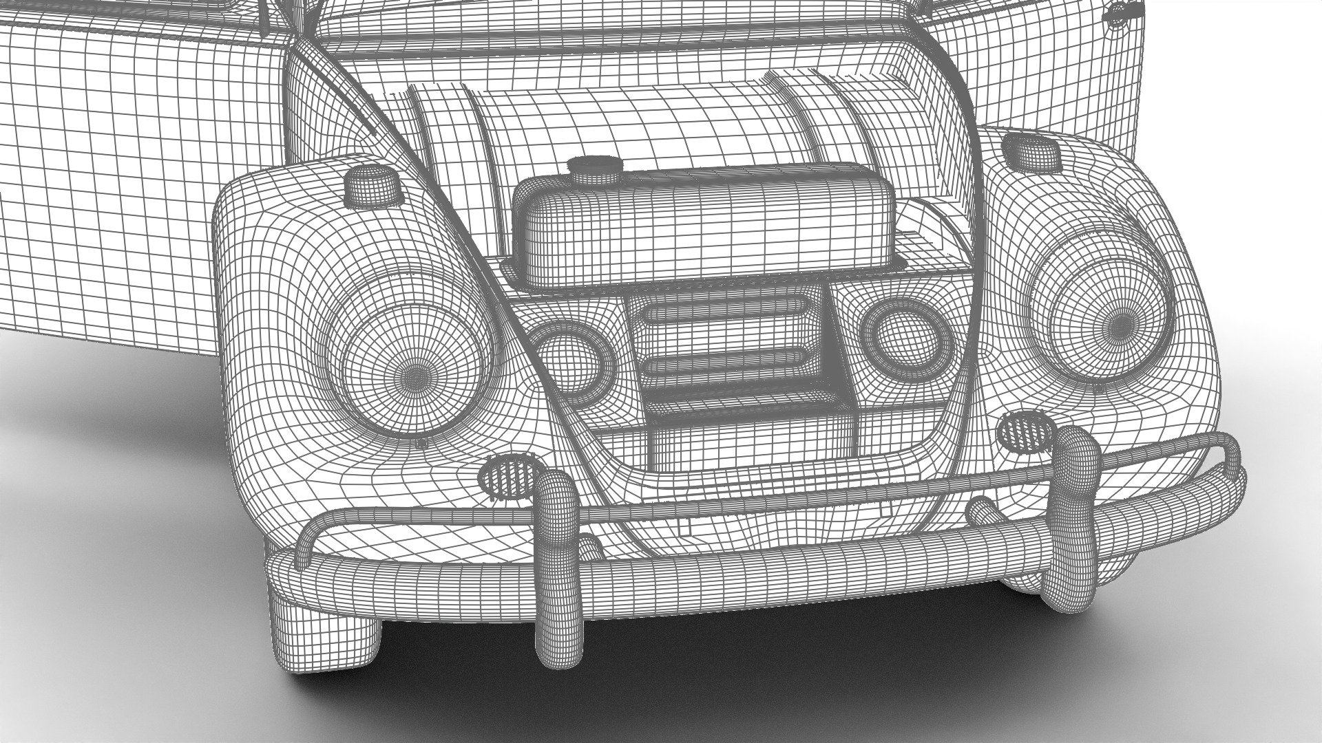 Volkswagen Beetle 1300 1963 HQ 3d model 3D model_31