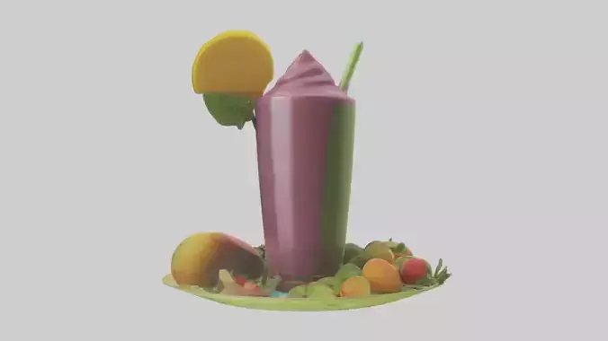 Cartoon Smoothie model