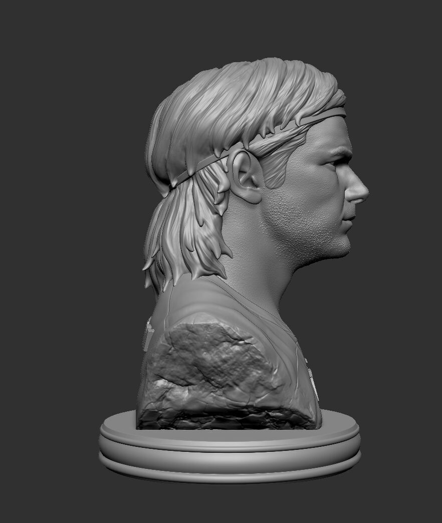 David Beckham 3D print model_3