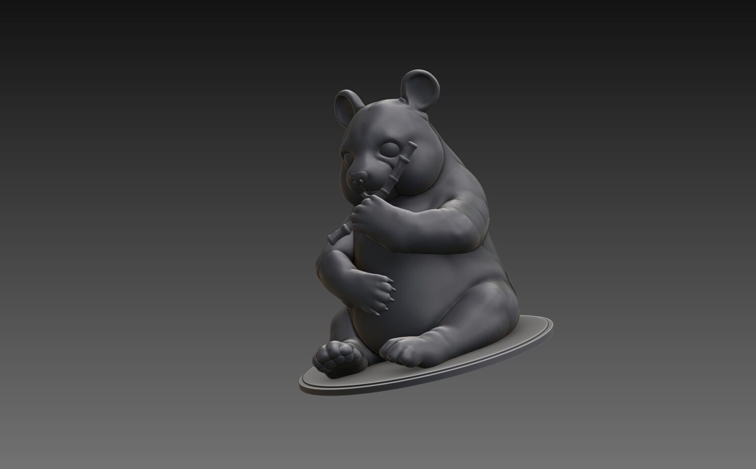 Panda 3D Print Model 3D print model_4