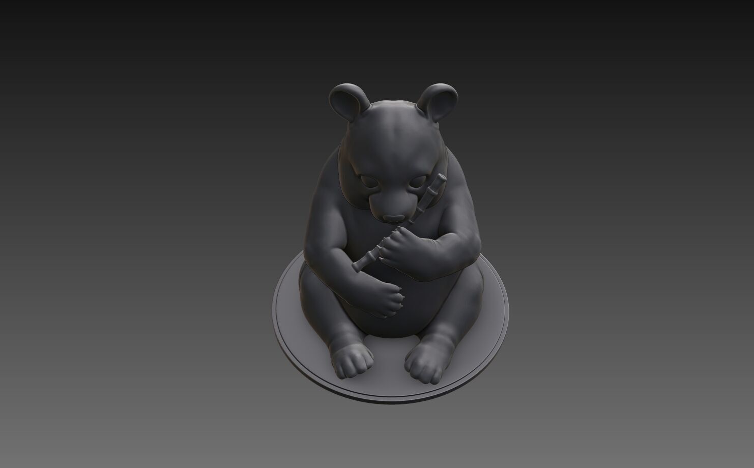 Panda 3D Print Model 3D print model_3