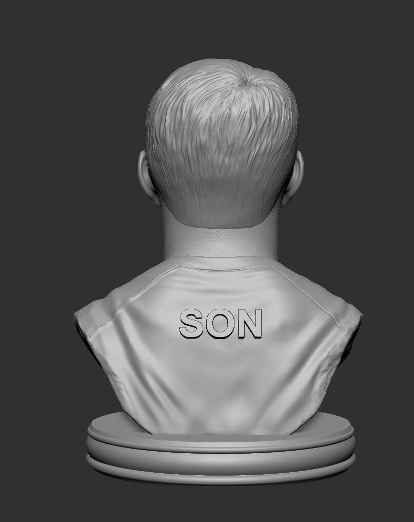 SON HEUNG MIN 3D print model_4