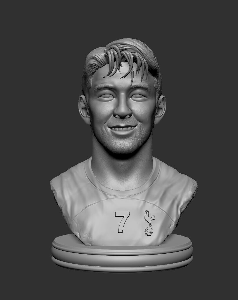 SON HEUNG MIN 3D print model_1