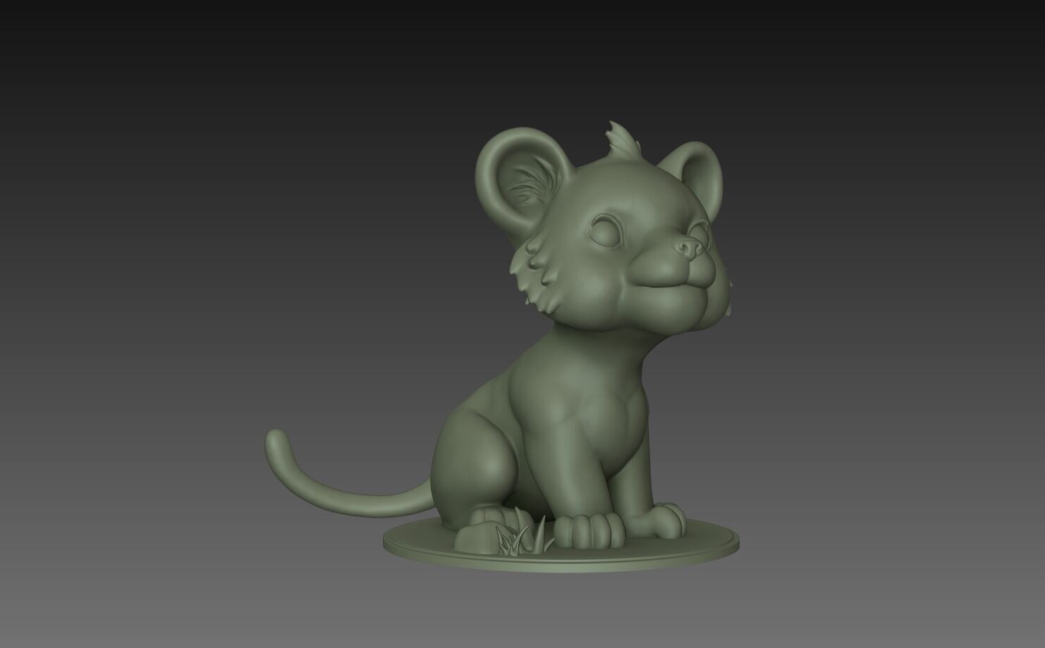 Tiger 3D Print Model 3D print model_1