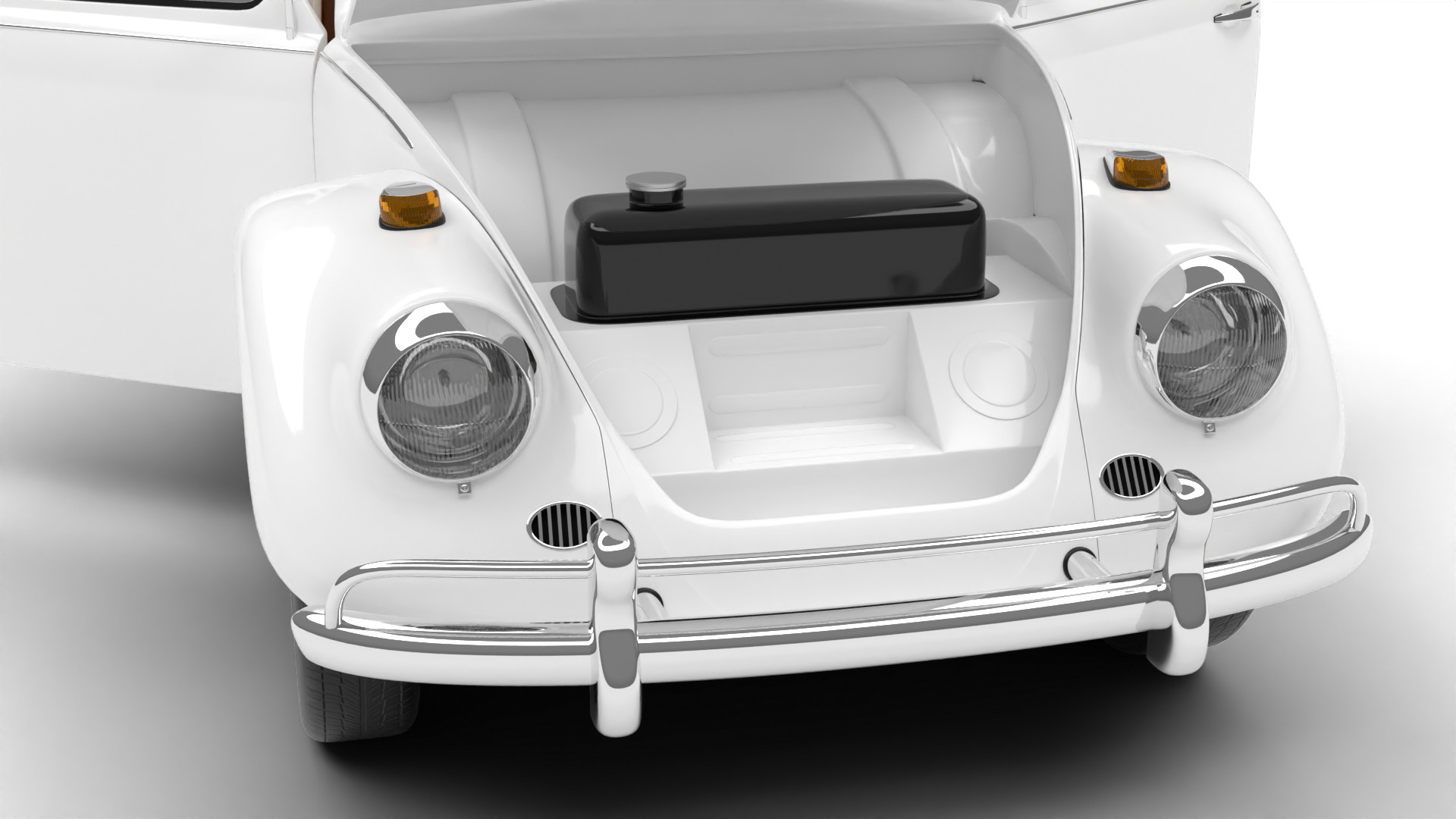 Volkswagen Beetle 1300 1963 HQ 3d model 3D model_6